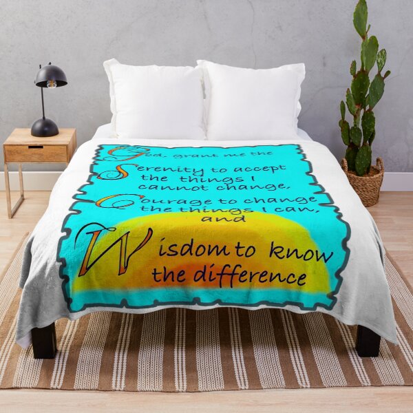 Item preview, God grant me the serenity Beautiful poetic prayer poem about resilience designed and sold by Artonmytee.