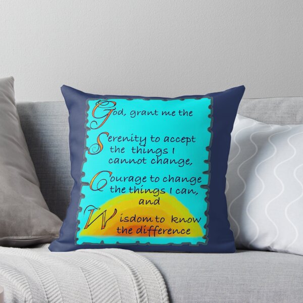 Item preview, God grant me the serenity Beautiful poetic prayer poem about resilience designed and sold by Artonmytee.