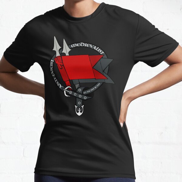 Anti-Fascist Medievalist Active T-Shirt