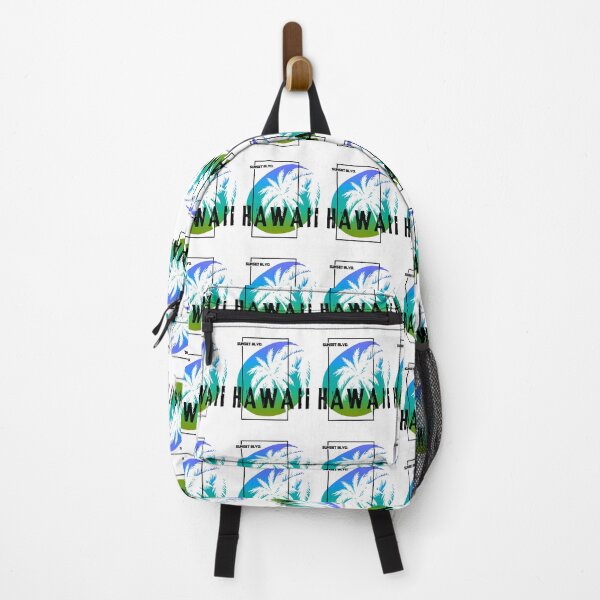 Item preview, Hawaii Sunset Blvd Summer Palm Trees Sun Beach Vacation designed and sold by tarek25.