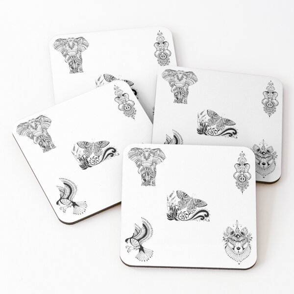 Item preview, Animal Mandalas designed and sold by JakaLeMarque.