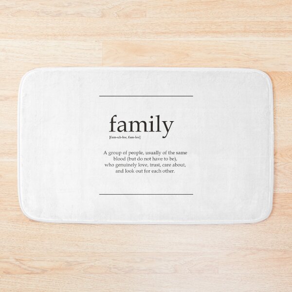 Item preview, The real meaning of family designed and sold by printinglife.