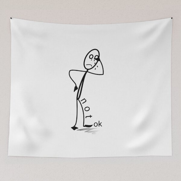 Item preview, It's okay not to be okay designed and sold by amanikafrawy.