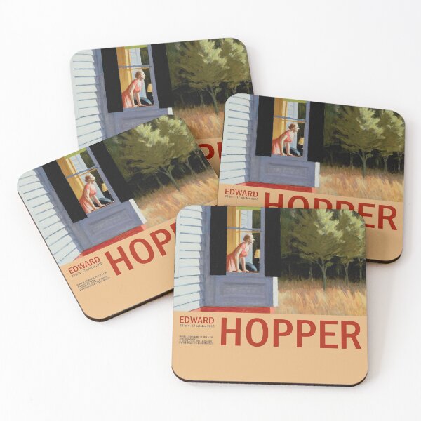Item preview, Edward Hopper - Cape Cod Morning - Minimalist Exhibition Art Poster designed and sold by Francisco Couto.