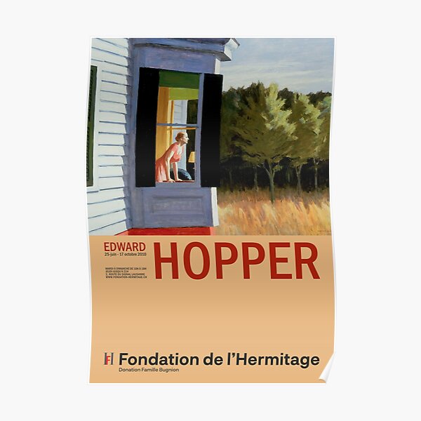 Edward Hopper - Cape Cod Morning - Affiche d'art minimaliste d'exposition Poster