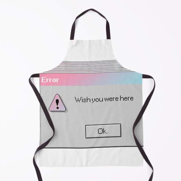 Item preview, Wish You Were Here Error Message designed and sold by Mystvfy.