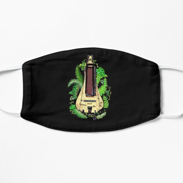 Hurdy-Gurdy with Ferns Mask