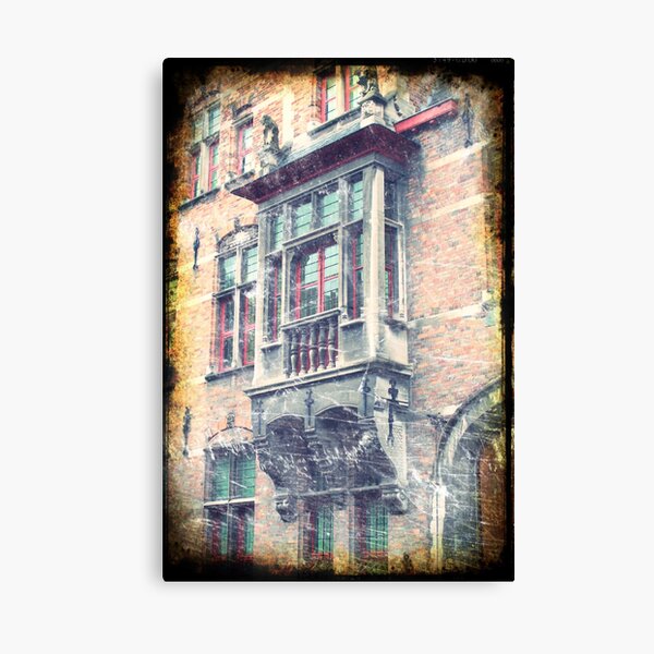 Retro Window Canvas Print