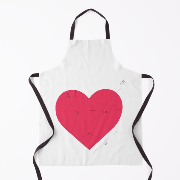 Item preview, The measurements of the heart designed and sold by printinglife.