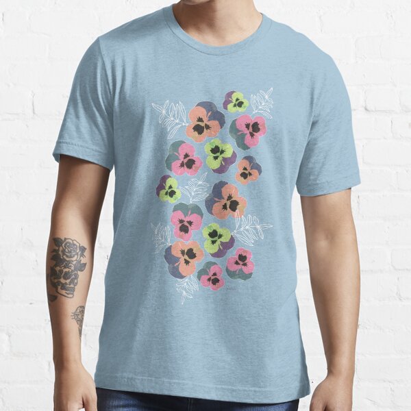 Stiefmütterchen Blumen Essential T-Shirt