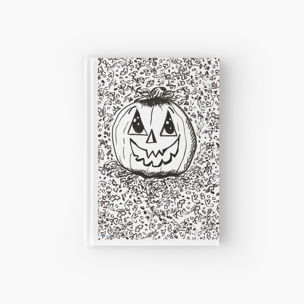 Happy Pumpkin Hardcover Journal