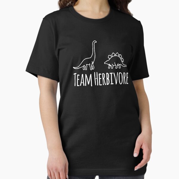Item preview, Team Herbivore Cute and Funny Dinosaur designed and sold by ambaart.