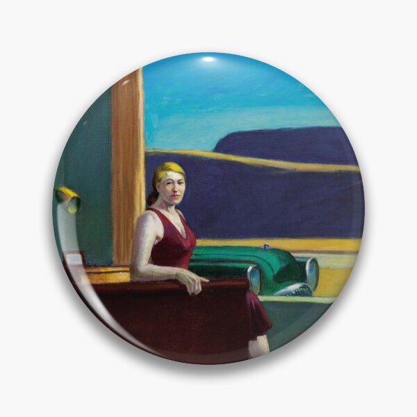 Item preview, Edward Hopper - Western Motel - Minimalist Exhibition Art Poster designed and sold by Francisco Couto.