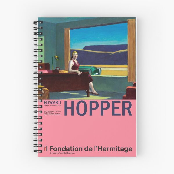Item preview, Edward Hopper - Western Motel - Minimalist Exhibition Art Poster designed and sold by Francisco Couto.