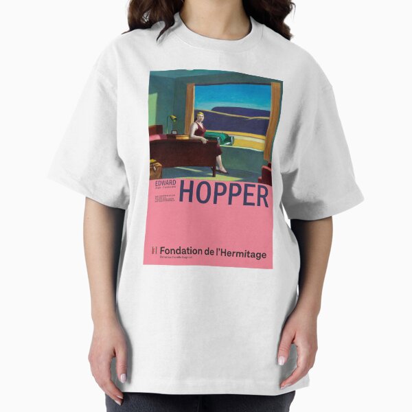 Vista previa del artículo con la obra «Póster de exposición minimalista de Edward Hopper - Western Motel», diseñado y vendido por Francisco Couto.