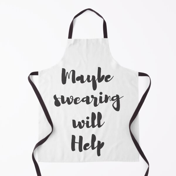 Item preview, Maybe swearing will help designed and sold by printinglife.