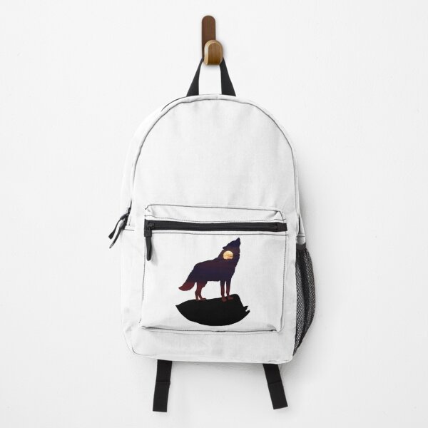 Item preview, Wolf Silhouette with Stars and Moon , Wolf, moon, fantasy, wild, designed and sold by asdev.