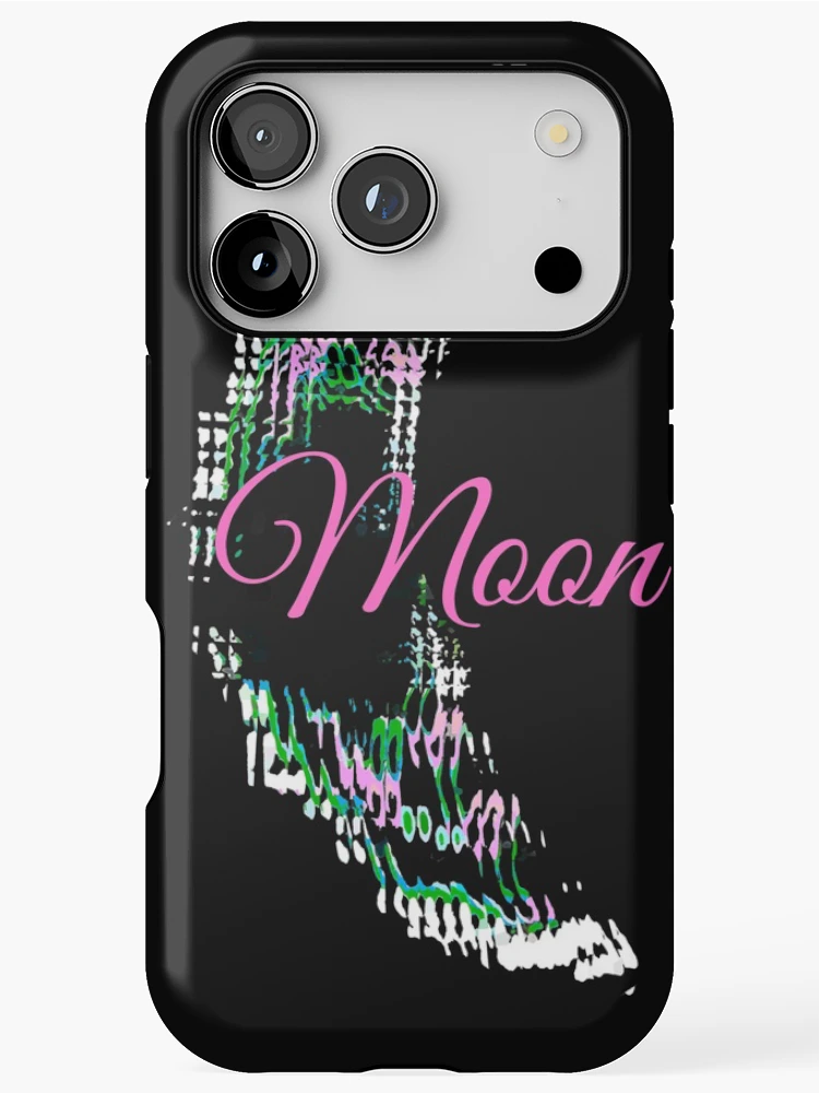 Thumbnail 1 of 4, iPhone Case, Moonlight Crescent designed and sold by DesignsofNote.