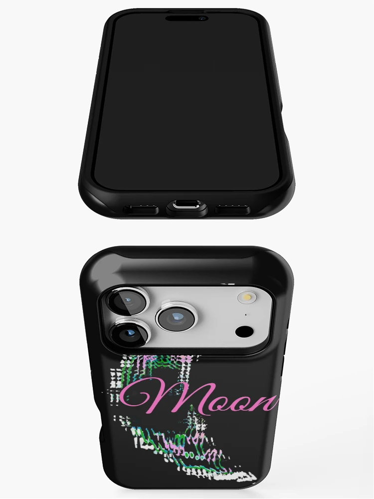 Thumbnail 3 of 4, iPhone Case, Moonlight Crescent designed and sold by DesignsofNote.