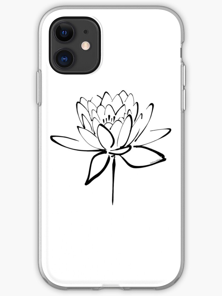 coque iphone 8 black lotus
