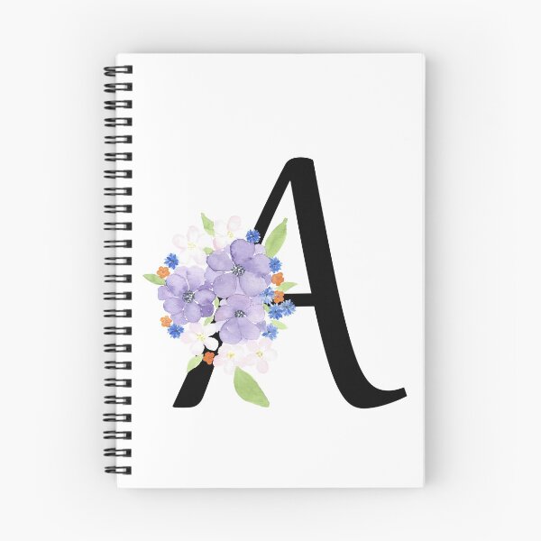 Item preview, Floral monogram A designed and sold by SharonRoseR.