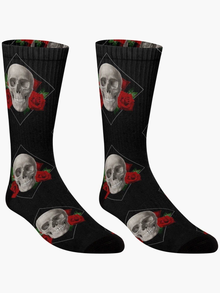 Thumbnail 3 of 5, Socks, Guns & Roses designed and sold by Rue-A.