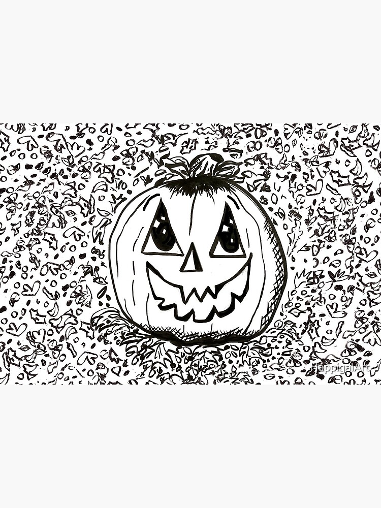 Thumbnail 5 of 5, Mask, Happy Pumpkin designed and sold by HappigalArt.