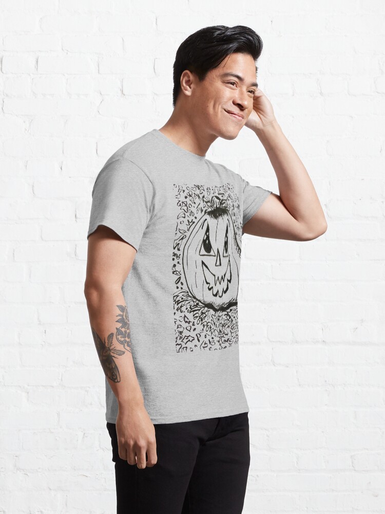 Alternate view of Happy Pumpkin Classic T-Shirt
