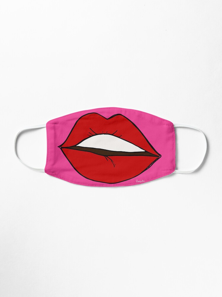Alternative Ansicht von Lippen Maske