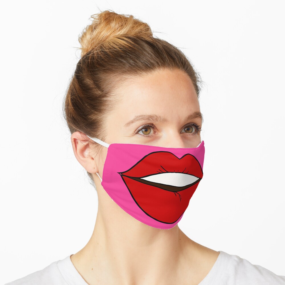 Lippen Maske