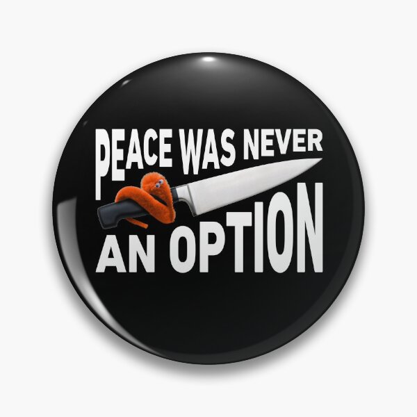 Item preview, Peace Was Never An Option Worm On A String designed and sold by hadicazvysavaca.