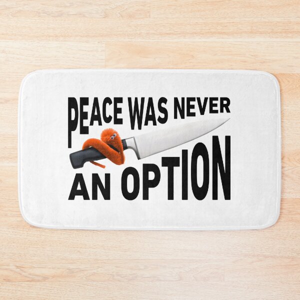 Item preview, Peace Was Never An Option Worm On A String designed and sold by hadicazvysavaca.