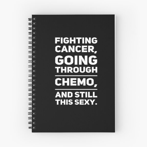 Item preview, Cancer with Funny Cancer Fighter Inspirational Quote designed and sold by MillanMarketing.