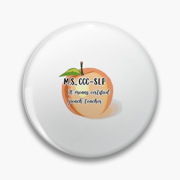 Item preview, Certified Peach Teacher designed and sold by madilynsanford.