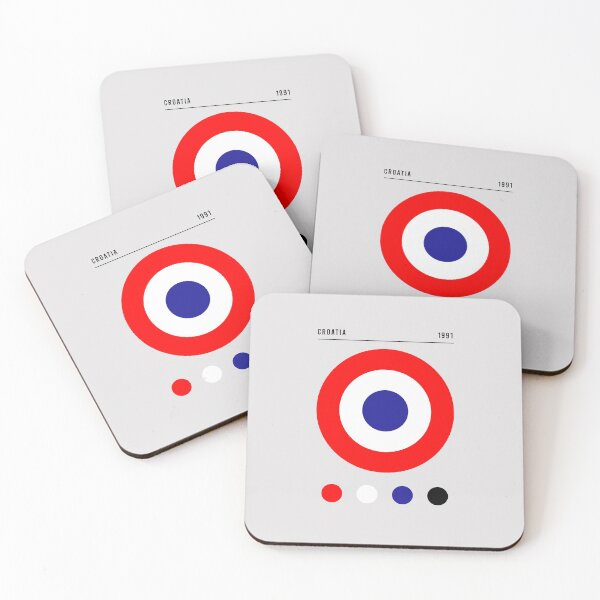 Item preview, Bauhaus Inspired Croatia Flag designed and sold by Boxing Kangaroo Retail Company.