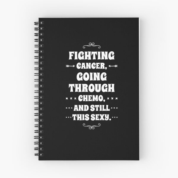 Item preview, Cancer with Funny Cancer Fighter Inspirational Quote designed and sold by MillanMarketing.