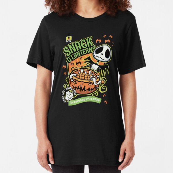 Snack O'Lanterns! Slim Fit T-Shirt