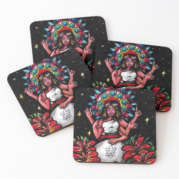 Item preview, Woman with Flowers and Rock designed and sold by angeldramos.