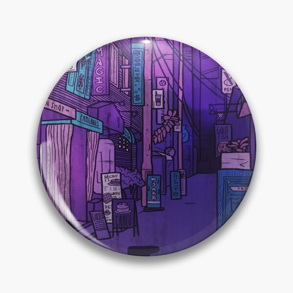 Item preview, Amethyst Street designed and sold by KnickknackArt.
