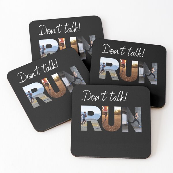 Item preview, Don't Talk Run Jogging Motivation For Runners designed and sold by Two Left Hands Design.