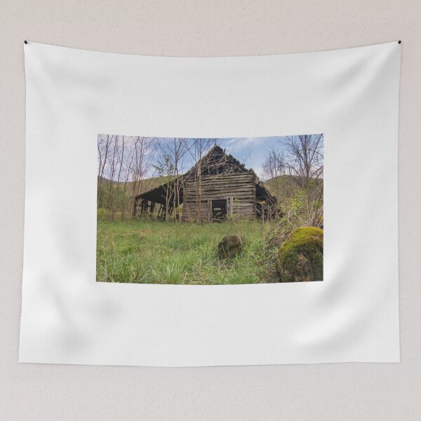Item preview, Blue Ridge Parkway Log Barn designed and sold by nbrandsberg.
