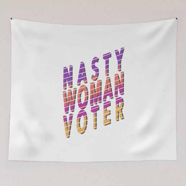 Artikelvorschau, Nasty Women Voter - Wahl 2020 - HRC Biden Harris - Retro Feministin / Feminismus entworfen und verkauft von ArtfulAndi.