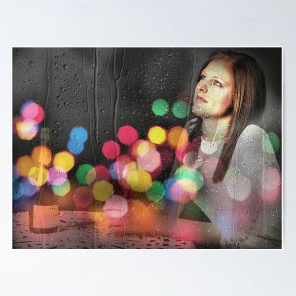 Item preview, Girl in restaurant window designed and sold by John Lynch.