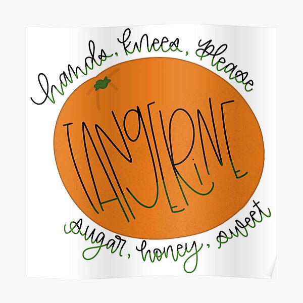 Tangerine Glass Animals Posters Redbubble