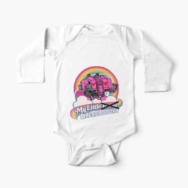 My Little Dreadnought Long Sleeve Baby One-Piece