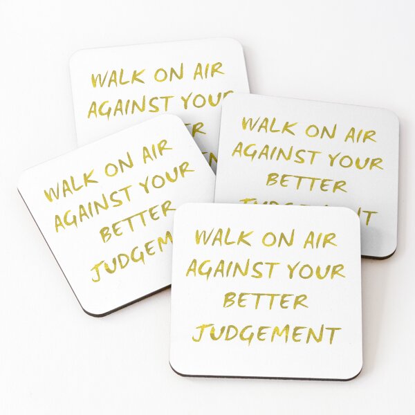 Item preview, Walk On Air Against Your Better Judgement - No Background designed and sold by Totaldannation.