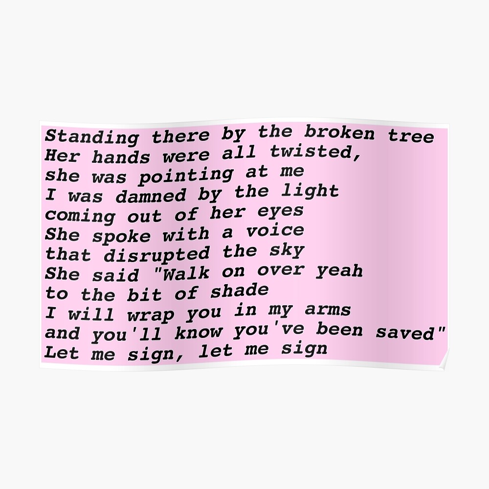 Let Me Sign Lyrics Robert Pattinson Song Sticker By Bianeckaaa Redbubble let me sign lyrics robert pattinson song sticker by bianeckaaa redbubble