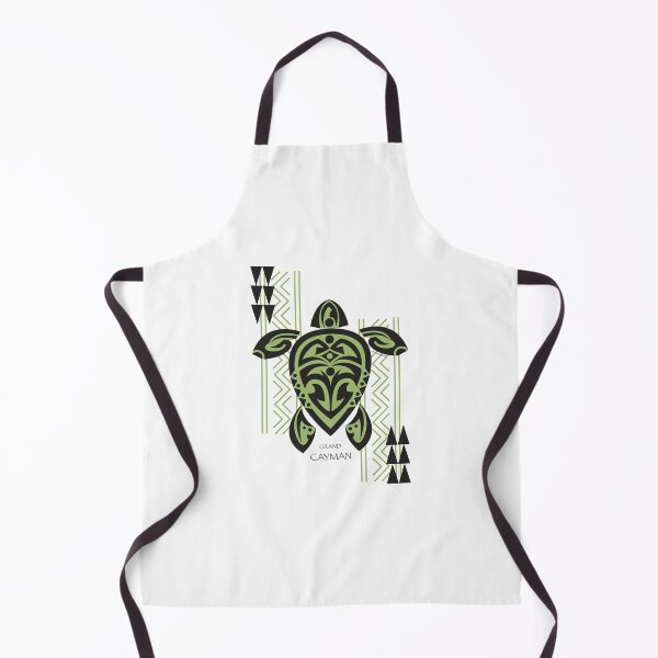 Item preview, Black & Green Tribal Turtle Tattoo Warrior / Grand Cayman designed and sold by srwdesign.