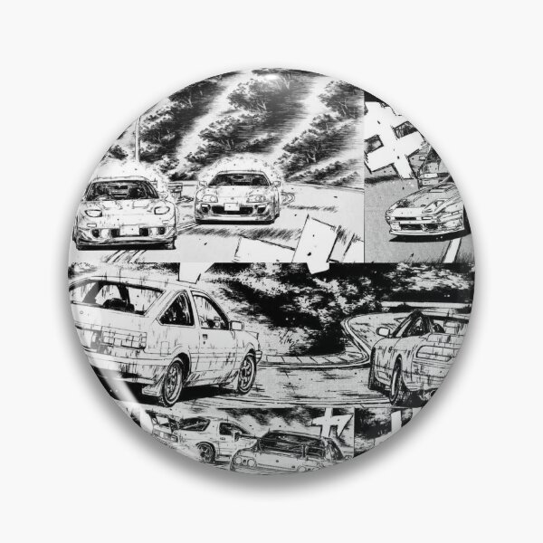 Aperçu de l'œuvre Manga Initial D créée et vendue par GeeknGo.
