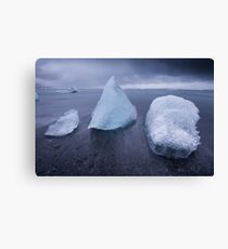 Mixed Icebergs Canvas Print
